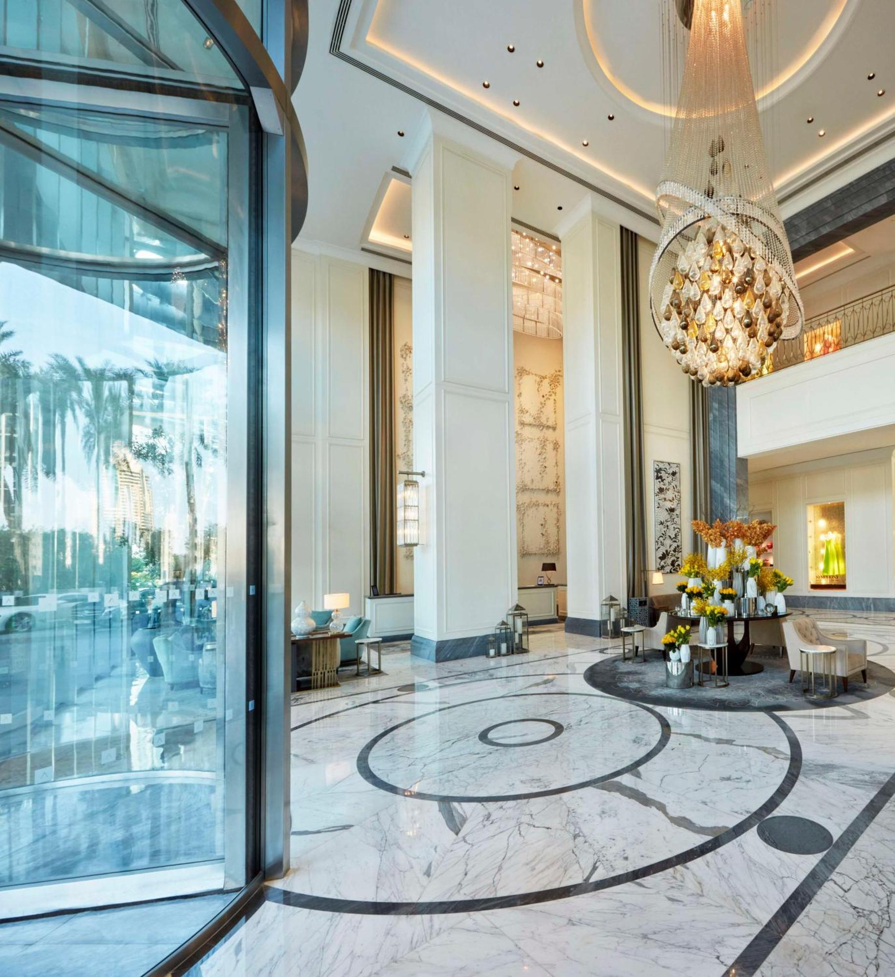 Kempinski The Boulevard Dubai Bagian luar foto Lobby