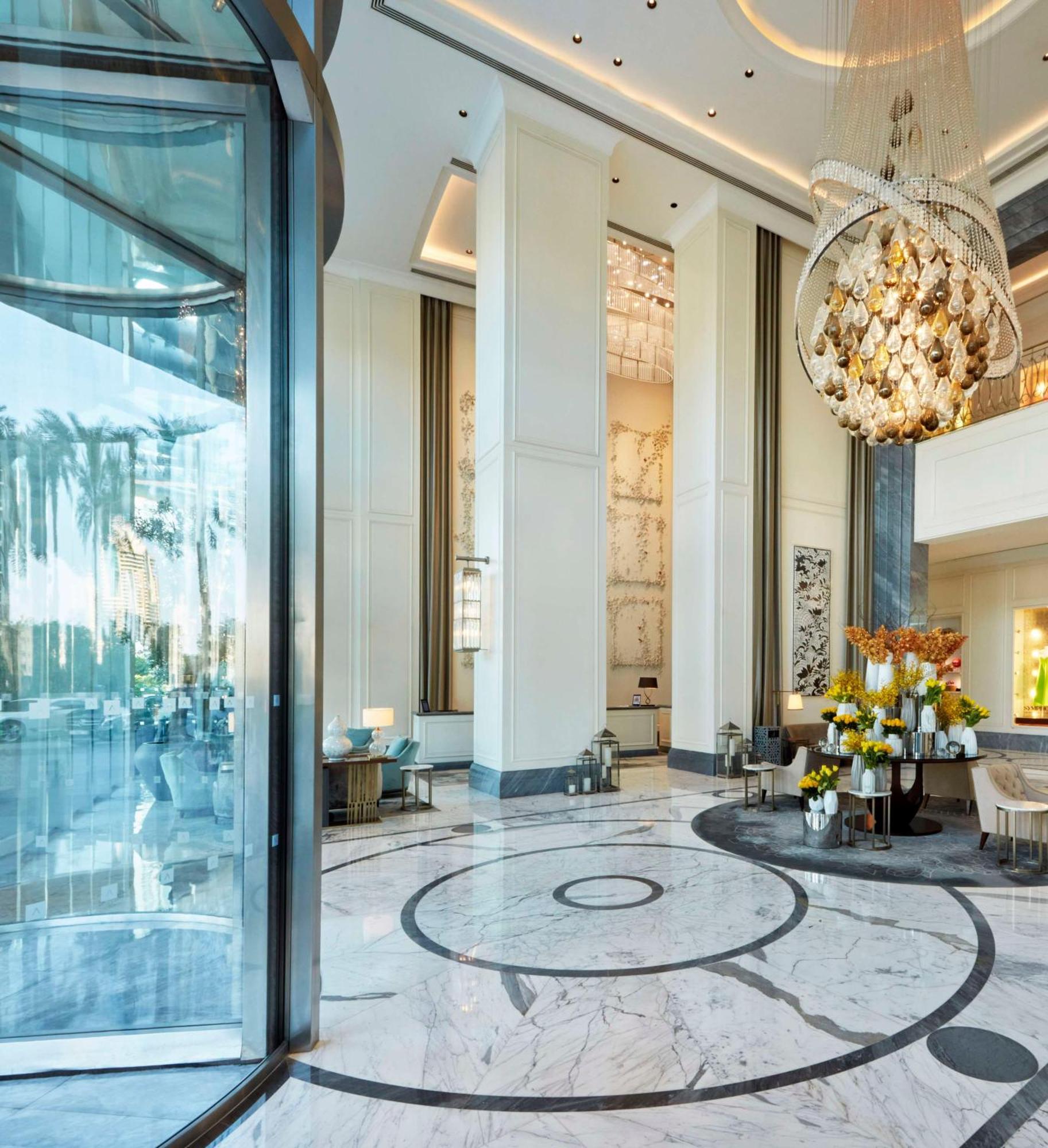 Kempinski The Boulevard Dubai Bagian luar foto Lobby