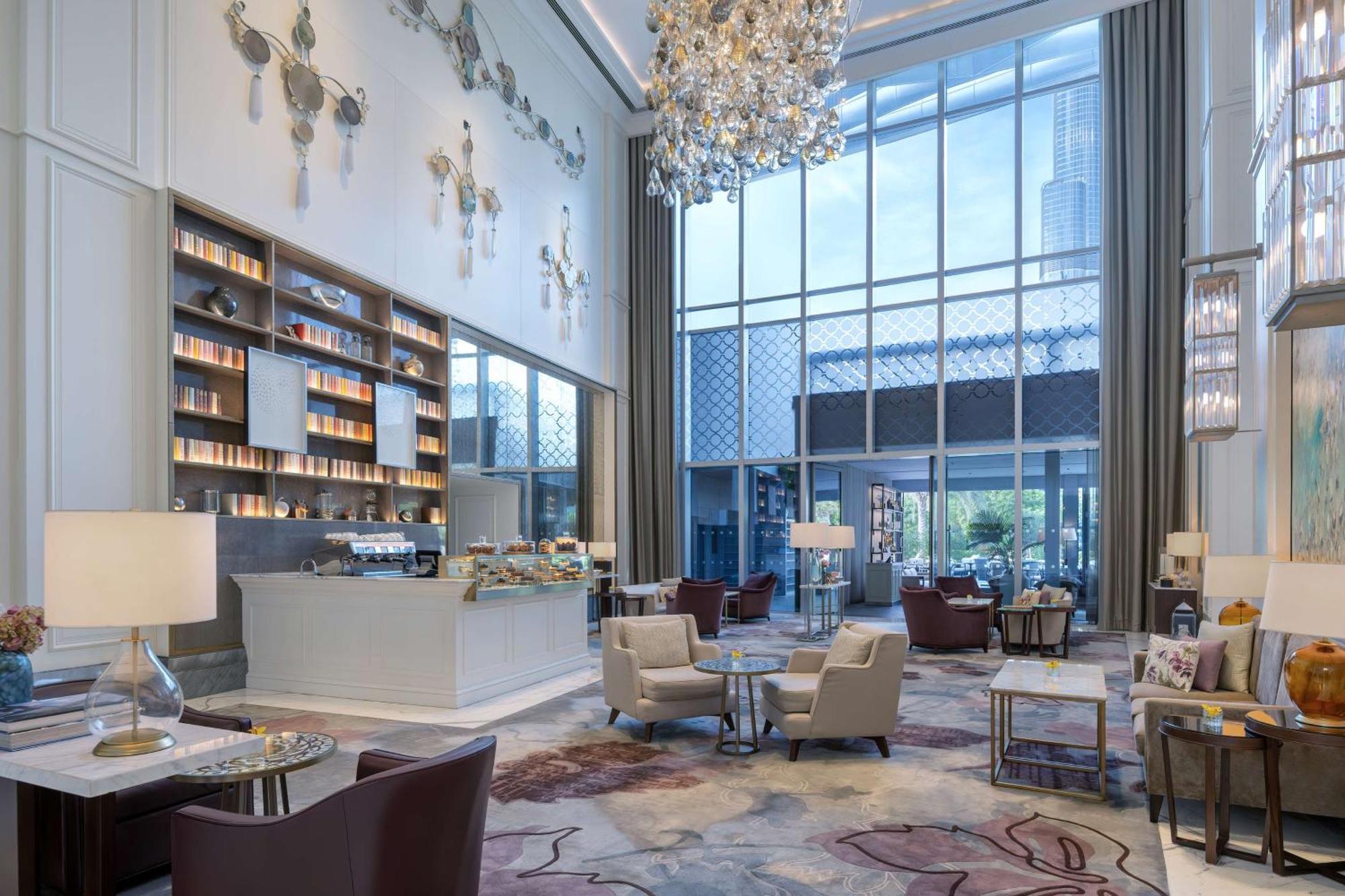 Kempinski The Boulevard Dubai Bagian luar foto Lobby